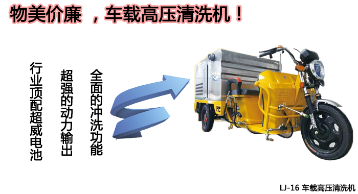 深圳车载高压清洗机,LJ-16高压清洗机(图2)