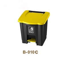 30L脚踏式垃圾桶,环卫垃圾桶(图1)