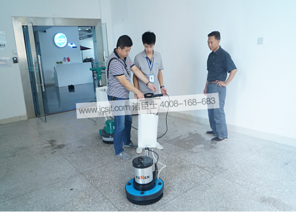 深圳国本清洁购买加重石材处理机(图2)