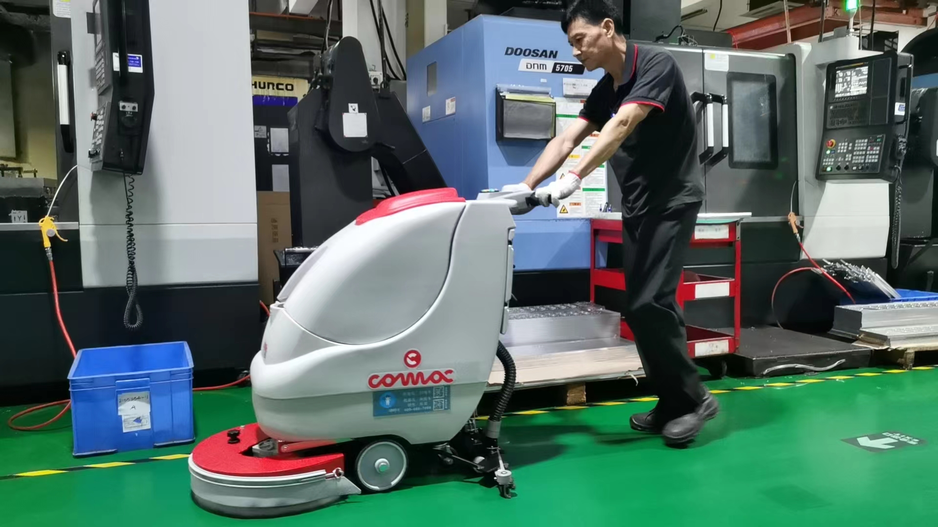 洁臣士洗地机：赋能五金工厂清洁升级，解锁高效低成本新路径