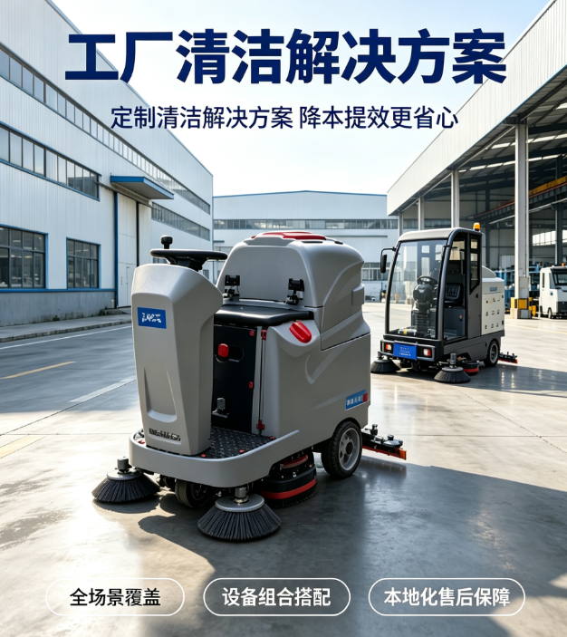 定制化工厂清洁方案|分场景解决厂区保洁痛点